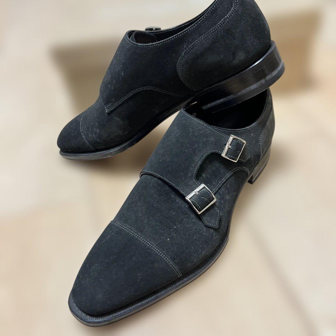 24時間セールKATHARINE HAMNETT シューズ ブラック スウェード