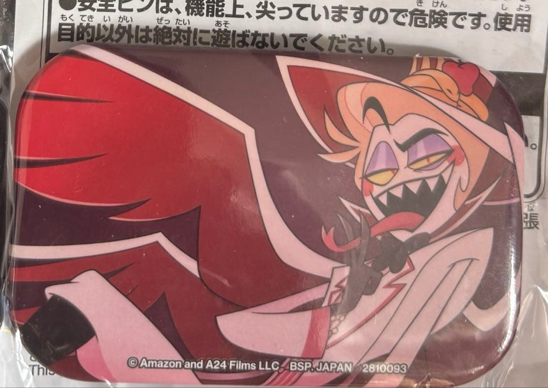 悪魔のキャラクター ピンバッジ