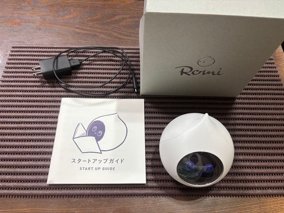 動作品 ミィ ROMI-P02会話AIロボット ナチュラルホワイト