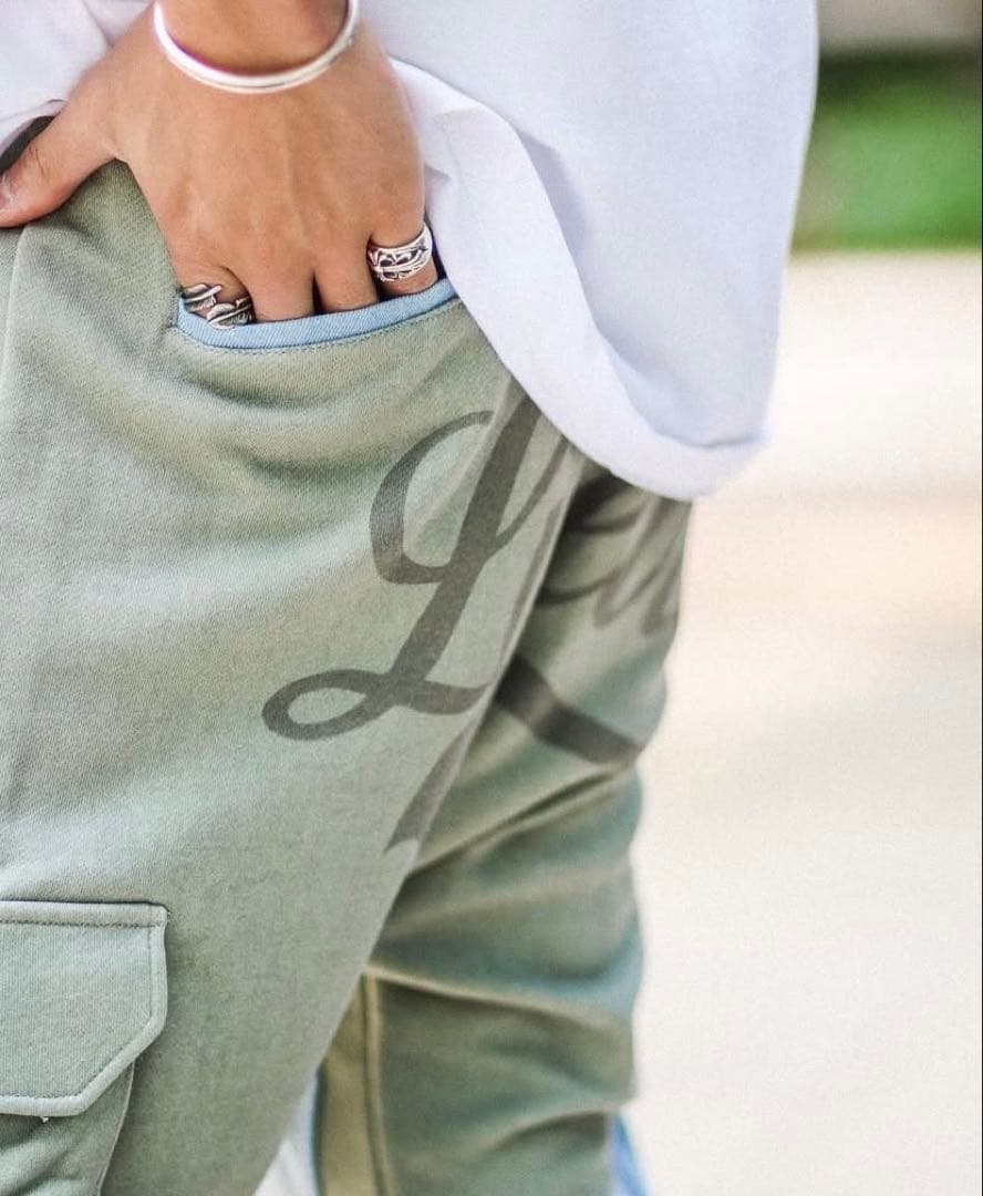 Libeiro リベイロ　サルエルパンツ 切替サルエルパンツ