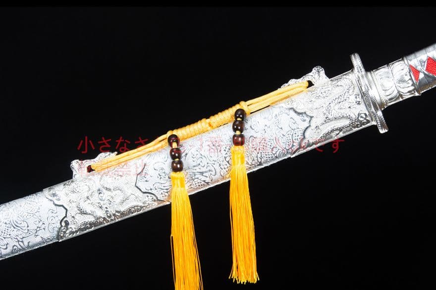 炎浪慕寒繍春刀-高性能マンガン鋼 古兵器 武具　刀装具　日本刀　模造刀 居合刀