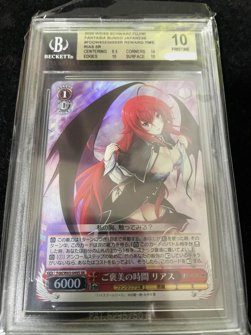 《BGS10》ハイスクールDxD ご褒美の時間 リアス sr ファンタジア文庫