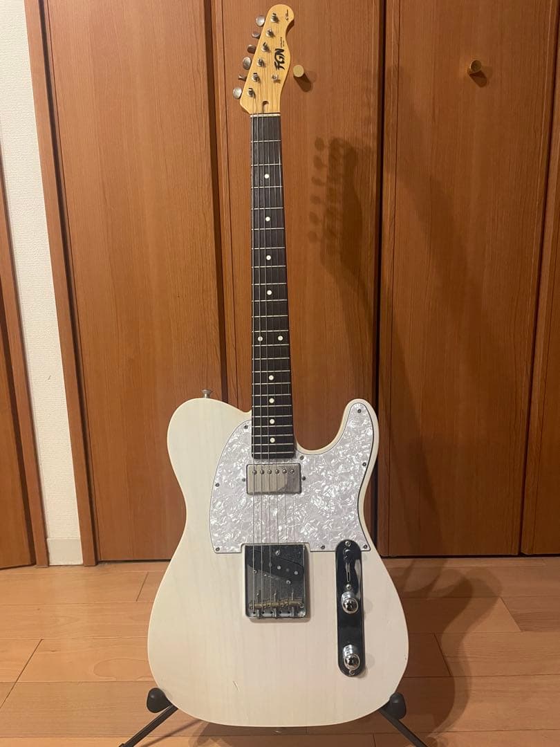 フジゲン Fujigen ホワイトシースルー テレキャスター