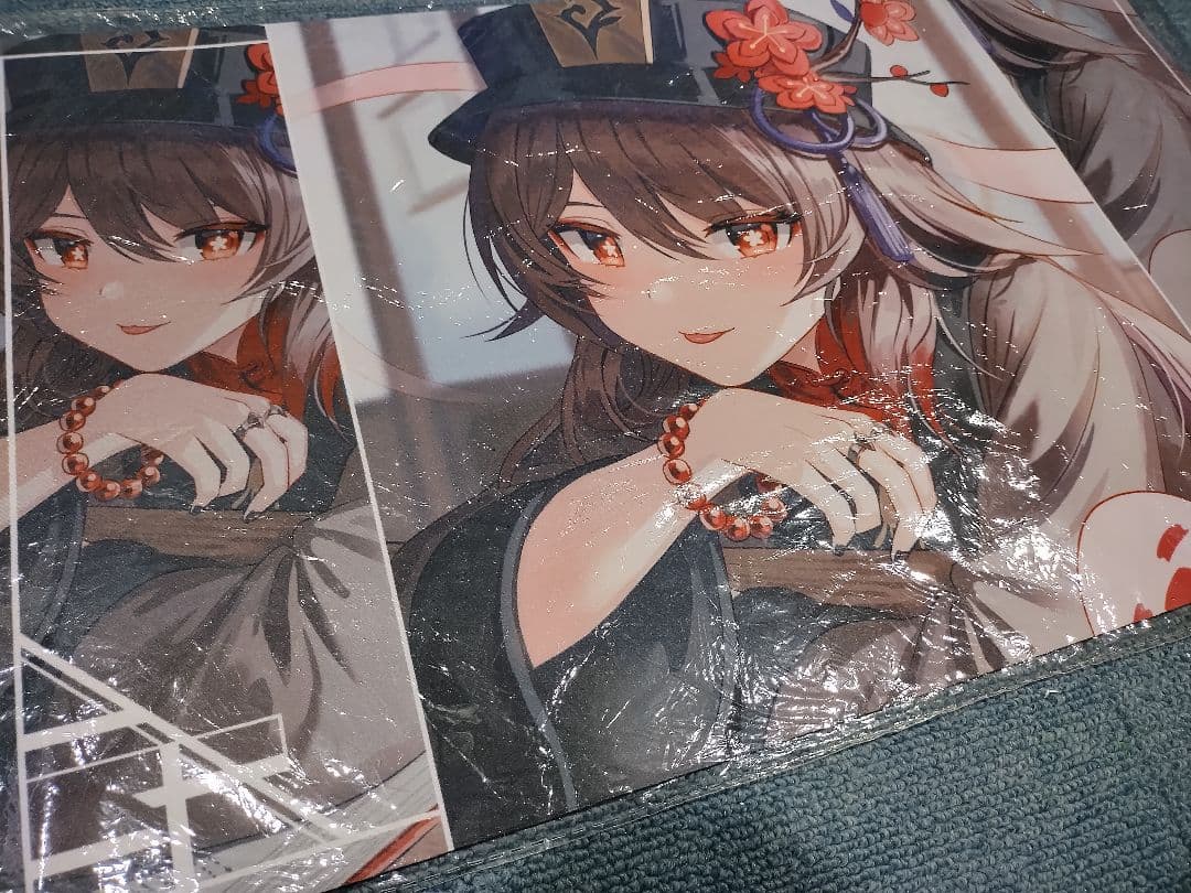 原神 胡桃 スリーブ プレマ プレイマット