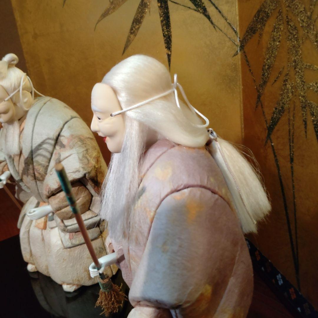 『高砂』三富清子作　能装束和紙木目込人形