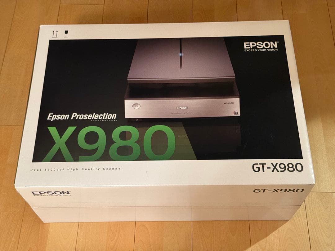 Epson GT-X980スキャナー　新品未開封