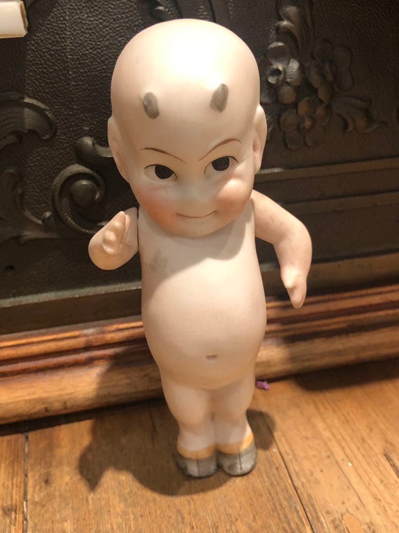 ビンテージ　デビル 悪魔　キューピー　アンティーク　ビスクドール　ローズオニール