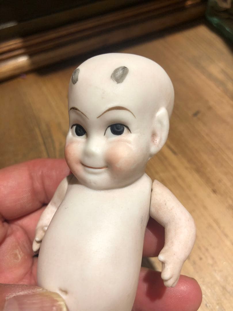 ビンテージ　デビル 悪魔　キューピー　アンティーク　ビスクドール　ローズオニール