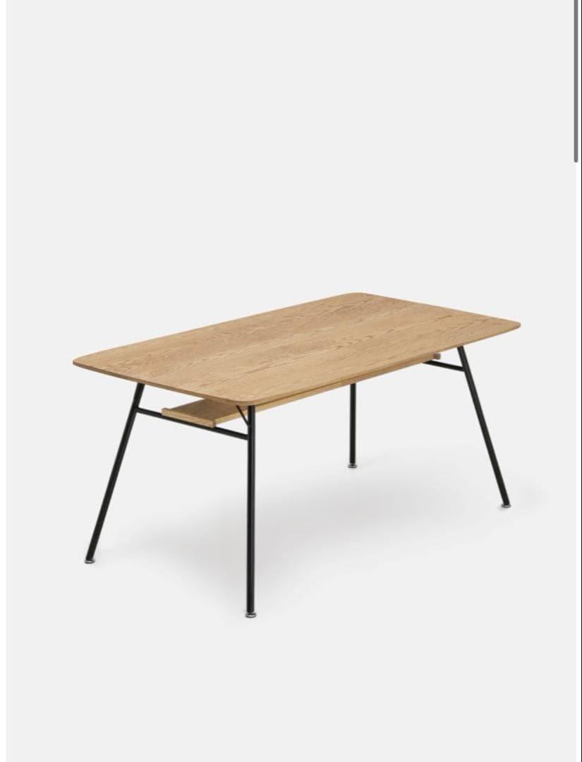 【送料込】MOMO NATURAL オーク無垢 ダイニングテーブル 130