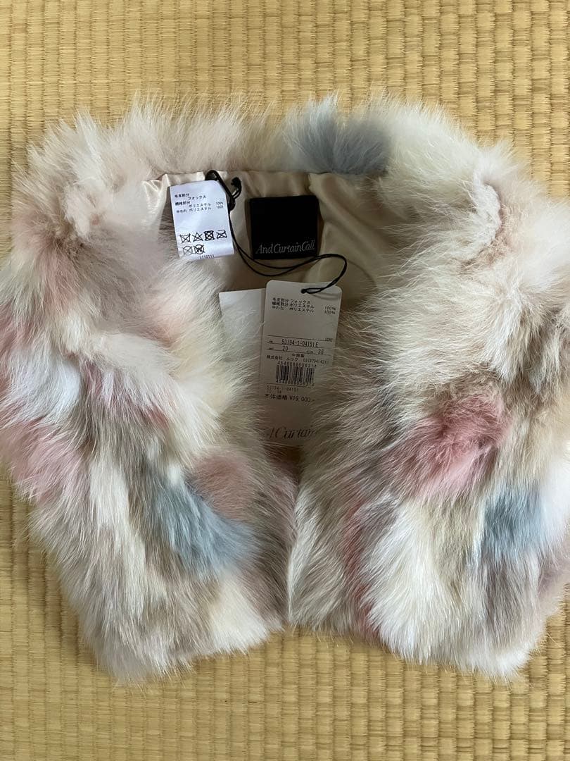 And Curtain Call ファーマフラー　フォックス