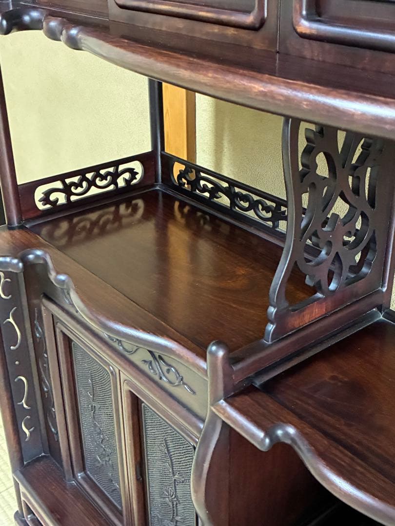 飾り棚、茶箪笥、アンティーク