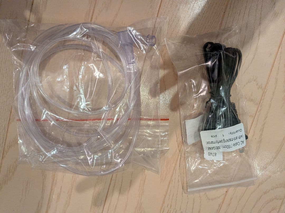 ペット用 酸素室セット Sサイズ 酸素濃縮器・酸素濃度計付き