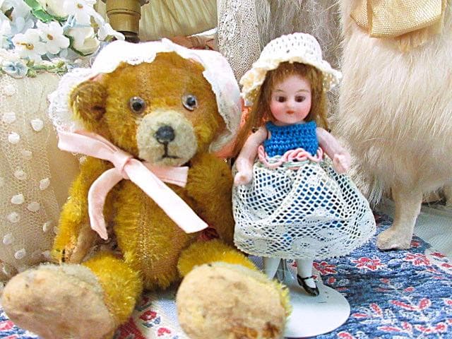 アンティーク　ミニョネット　ジャーマン☆　フレンチマーケット