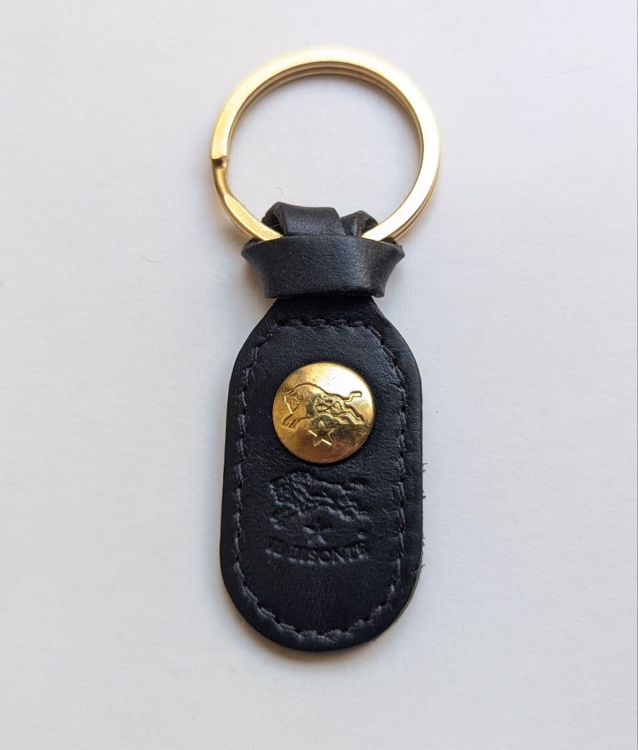 イルビゾンテ キーケース パース ブラック 男女兼用