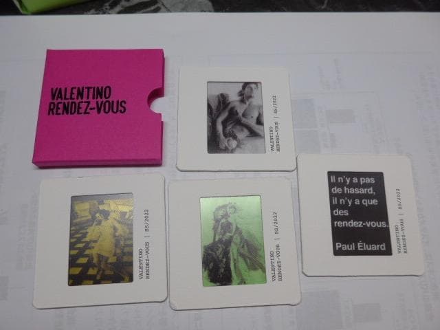 ヴァレンチノのイベント、ランデブーのアートボックスです