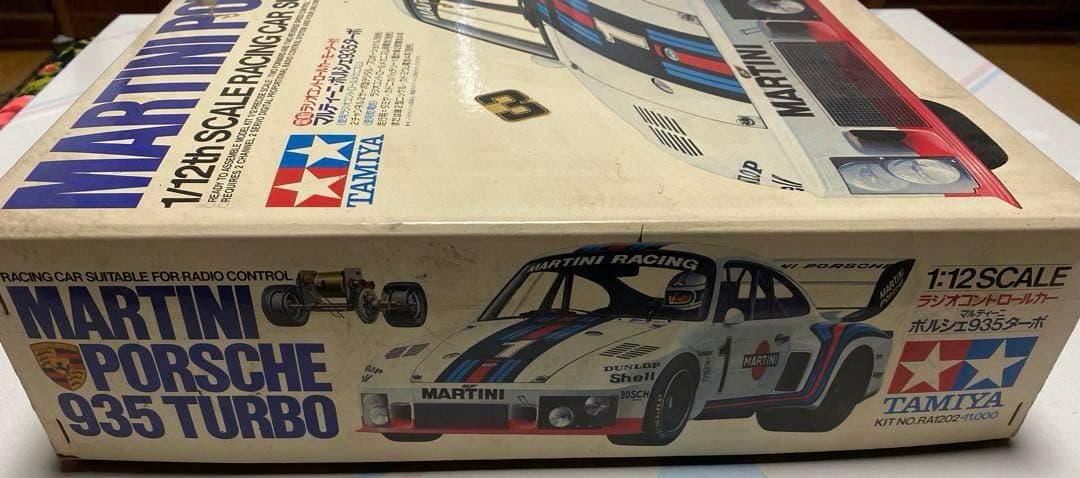TAMIYA ラジコン MARTINI PORSCHE 935 箱、説明書他