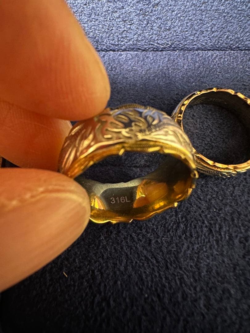 ハワイアンジュエリー　リング　ペア