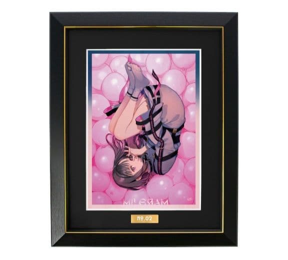 【非売品】「ミルグラム MILGRAM キャラファイングラフ ユノ」複製原画