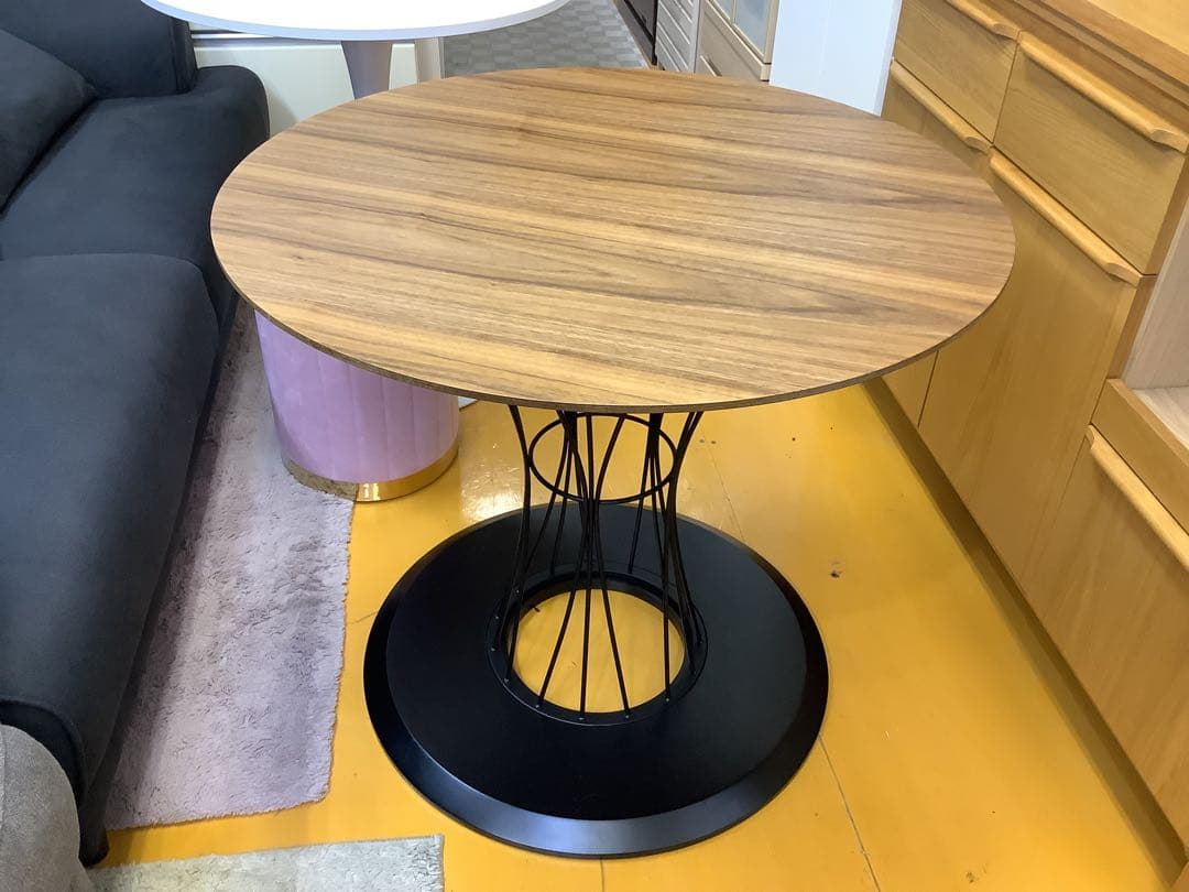 ニトリ　ダイニングテーブル　コルーナ　ウォールナット