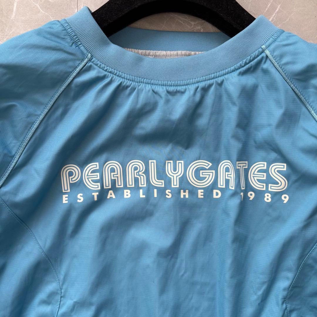 PEARLY GATES パーリーゲイツ　スニード　ナイロン　水色　ゴルフ　M