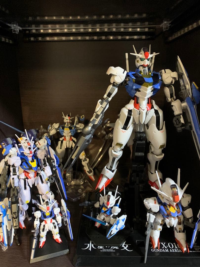 水星の魔女 エアリアル コンプリート 8種類 おまけ付き 一番くじ A賞