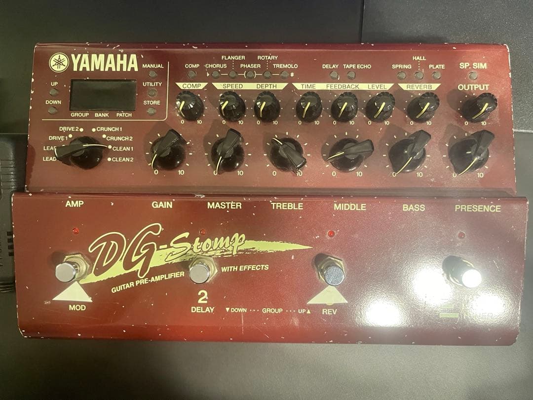 YAMAHA DG-Stomp アンプシミュレーター
