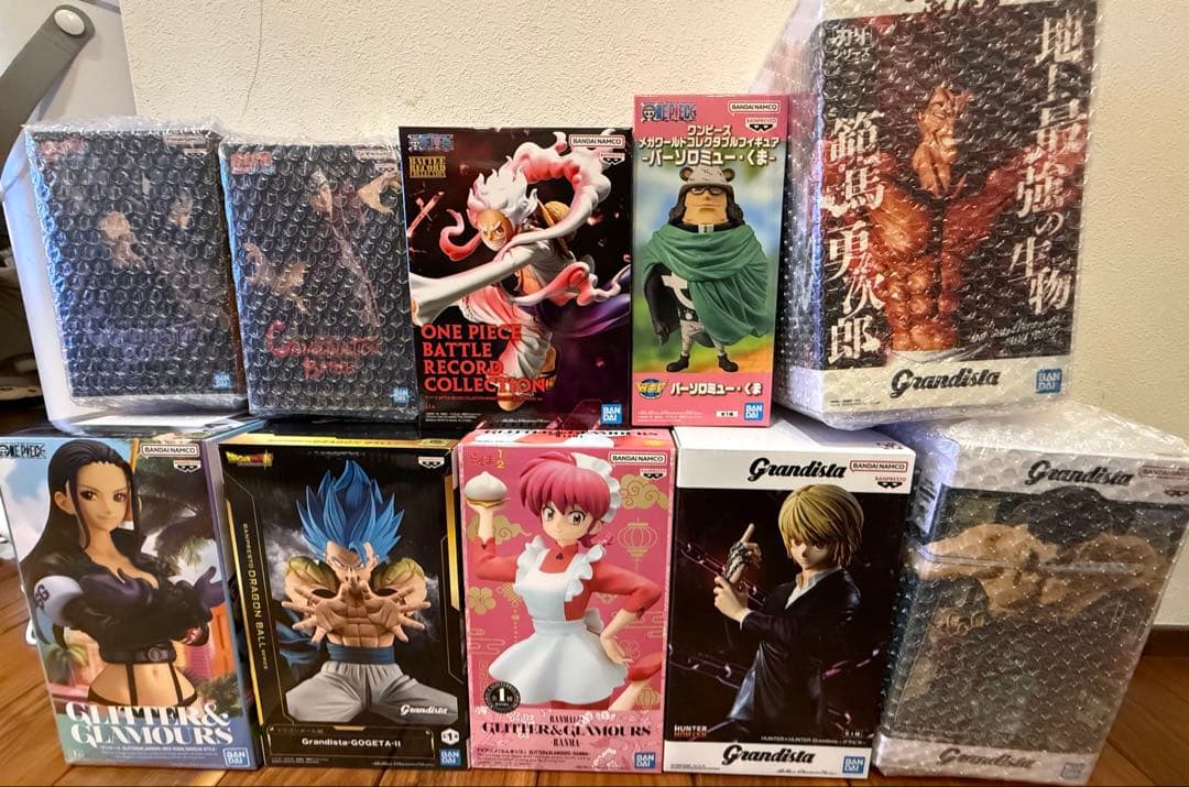 プライズ　フィギュア　まとめ売り　ナルト　ワンピース　刃牙　ドラゴンボール