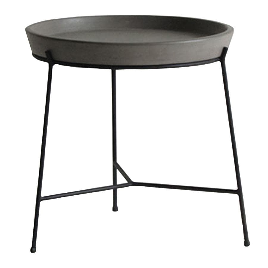 【美品】moda en casa アポロ エンドテーブル コンクリート モダン