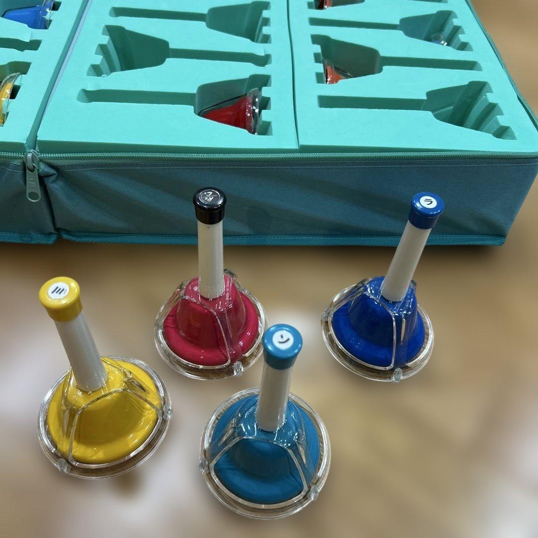 ゼンオン ミュージックベル 20音セット タッチ式 ケース・楽譜付き