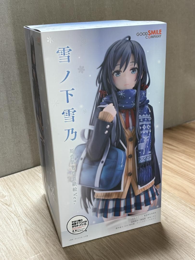 【美品】雪ノ下雪乃 原作第6巻表紙絵Ver. / 1/6スケールフィギュア