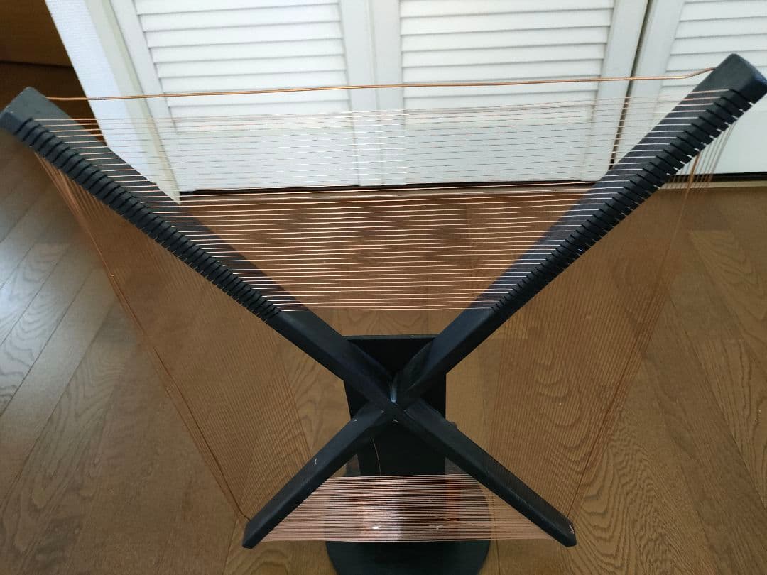 日本製レトロ感覚あふれるラジオ精密ループアンテナ(新品未使用品)