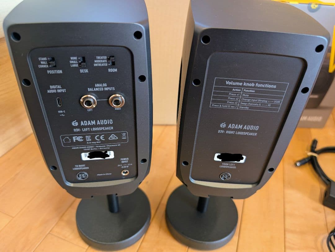 美品 ADAM D3V オーディオインターフェイス