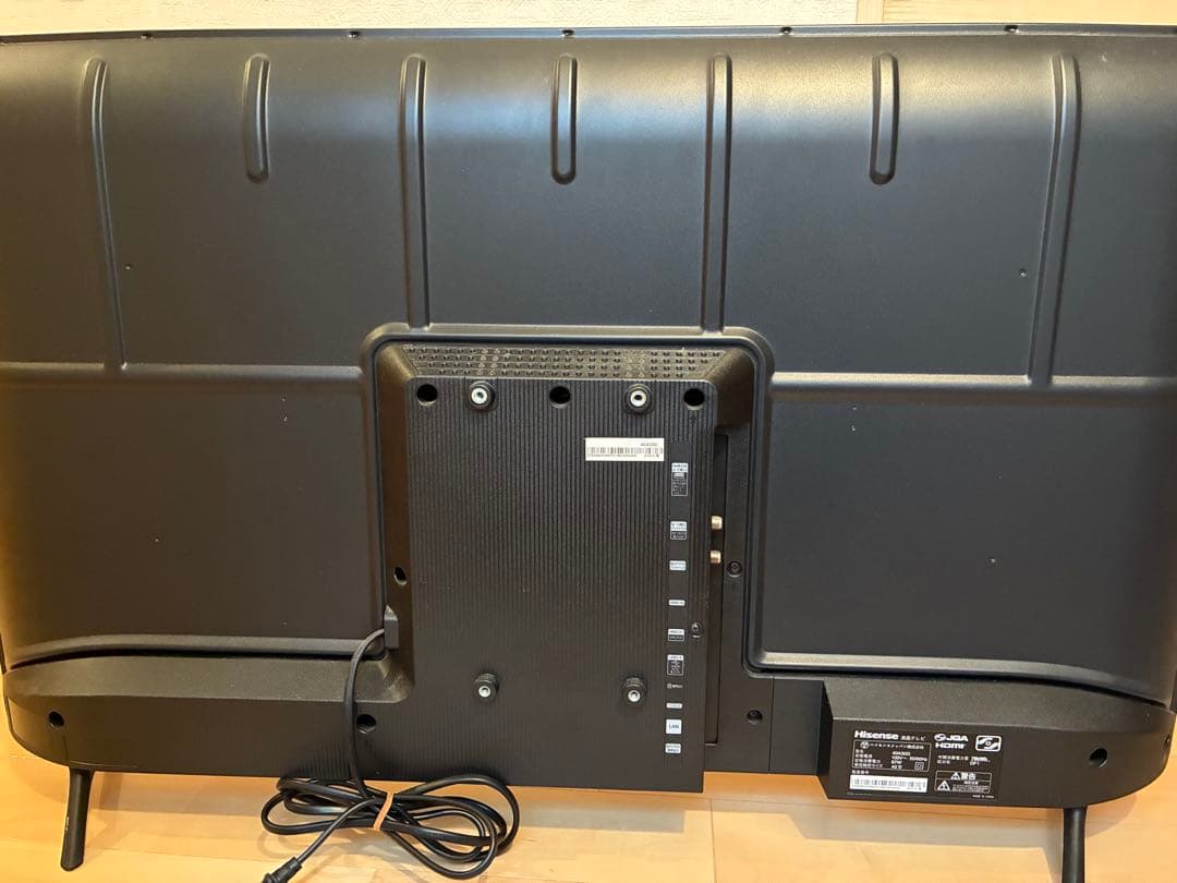 【Hisense】40型 液晶テレビ 2K 40A30G 外付けHDD録画対応