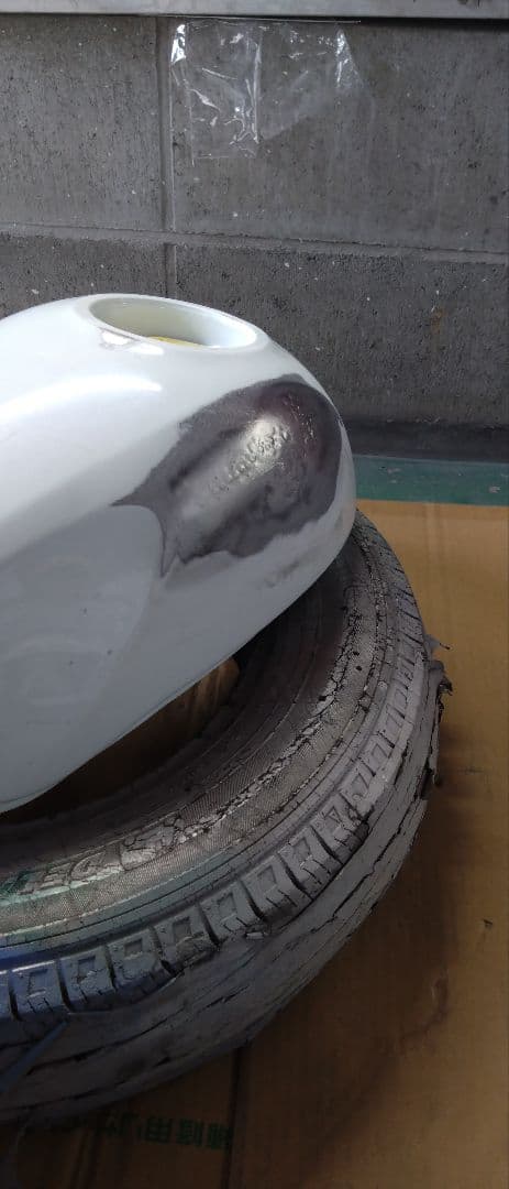 ホンダ レブル250 タンク　ホワイトパール