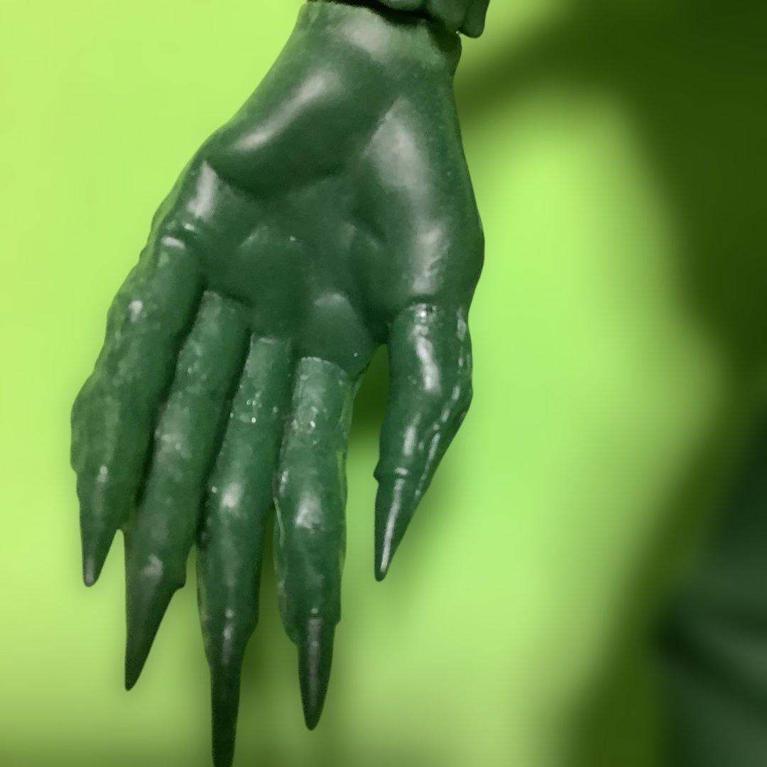 ビリケン商会★ソフビ★ガレージキット★大頭人★ハマハヤオ★暗闇の悪魔★組み立て済