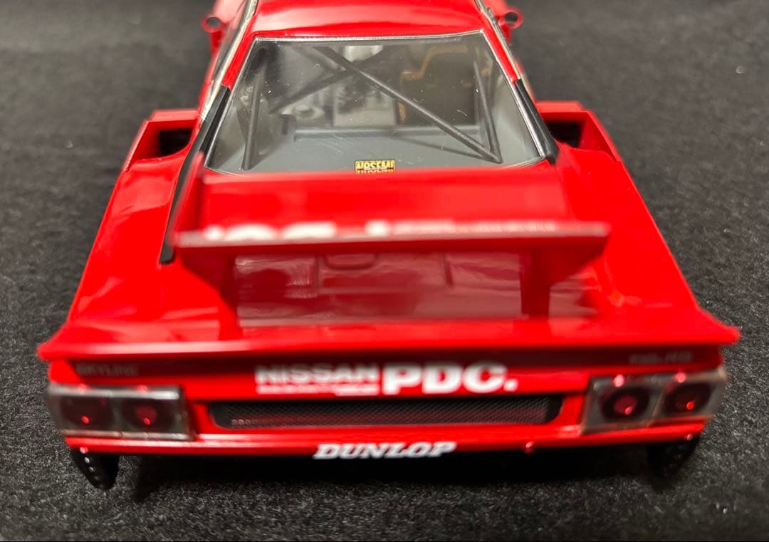 希少箱付きラス1 トミカエブロ　スカイラインRSスーパーシルエット　前期