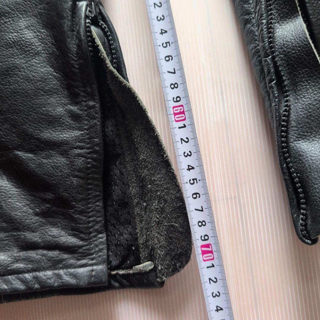 ライダース　レザージャケットXXＬ レザーズボン34インチセット