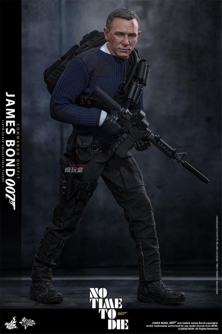 ホットトイズ 1/6 007 ジェームズ・ボンド コマンド・スタイルMMS804