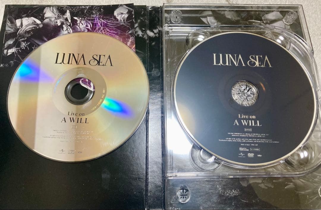 LUNA SEA Live on A WILL DVD 初回限定版