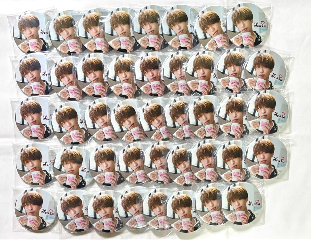 センラ Brun 2025 センワン 実写 マグカップ ピンク 缶バッジ