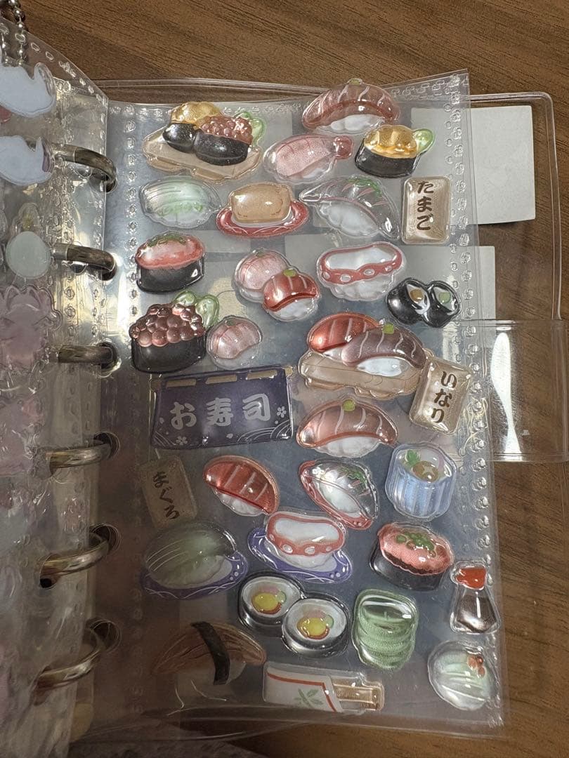 シール帳 完成品