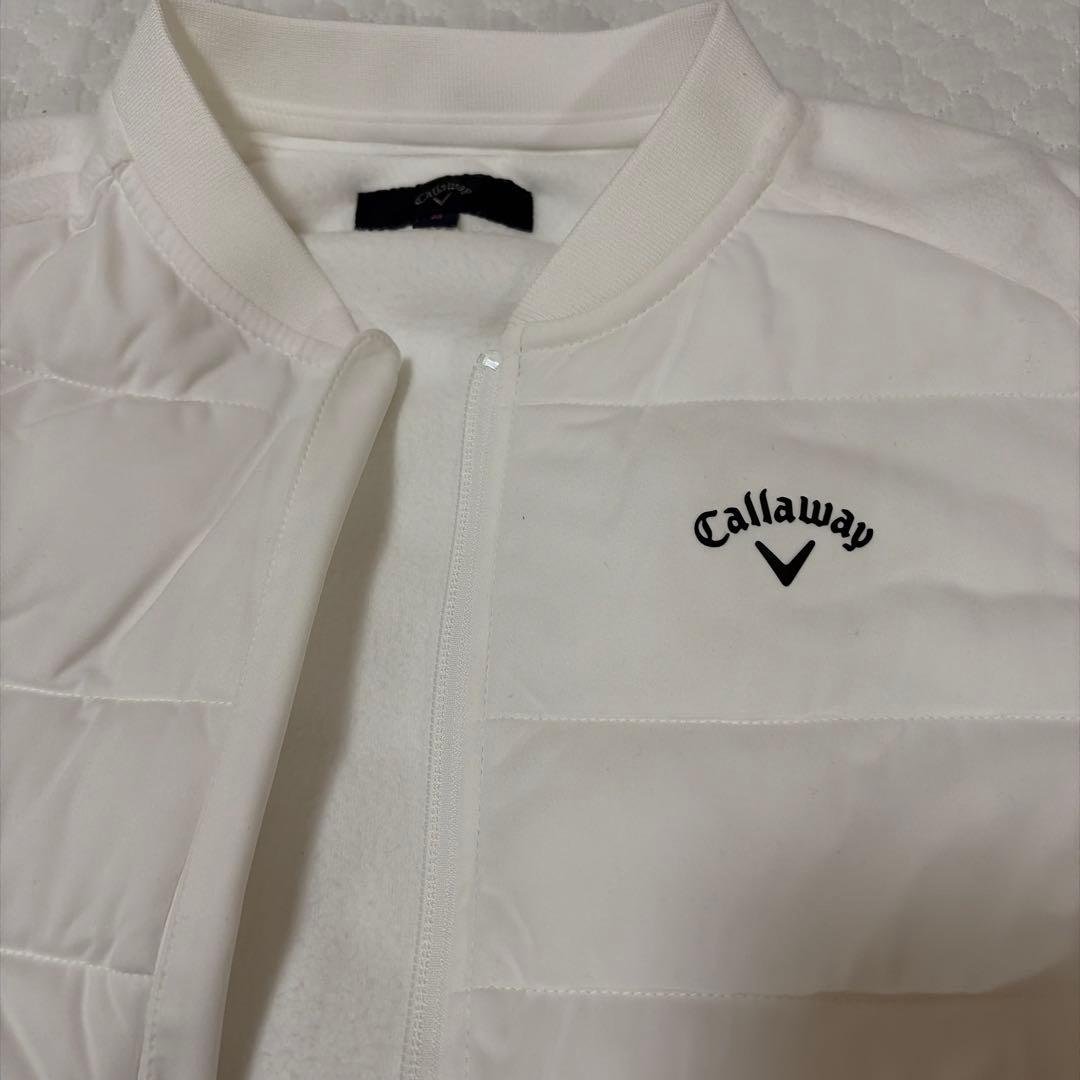 【値下交渉可】Callaway ジャケット レディース ゴルフウェア ホワイトM