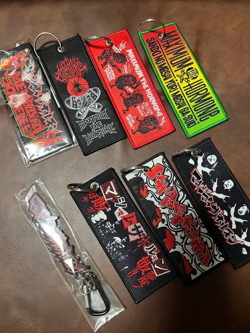 マキシマムザホルモン フライトタグ7種 ロゴアクリルキーホルダー