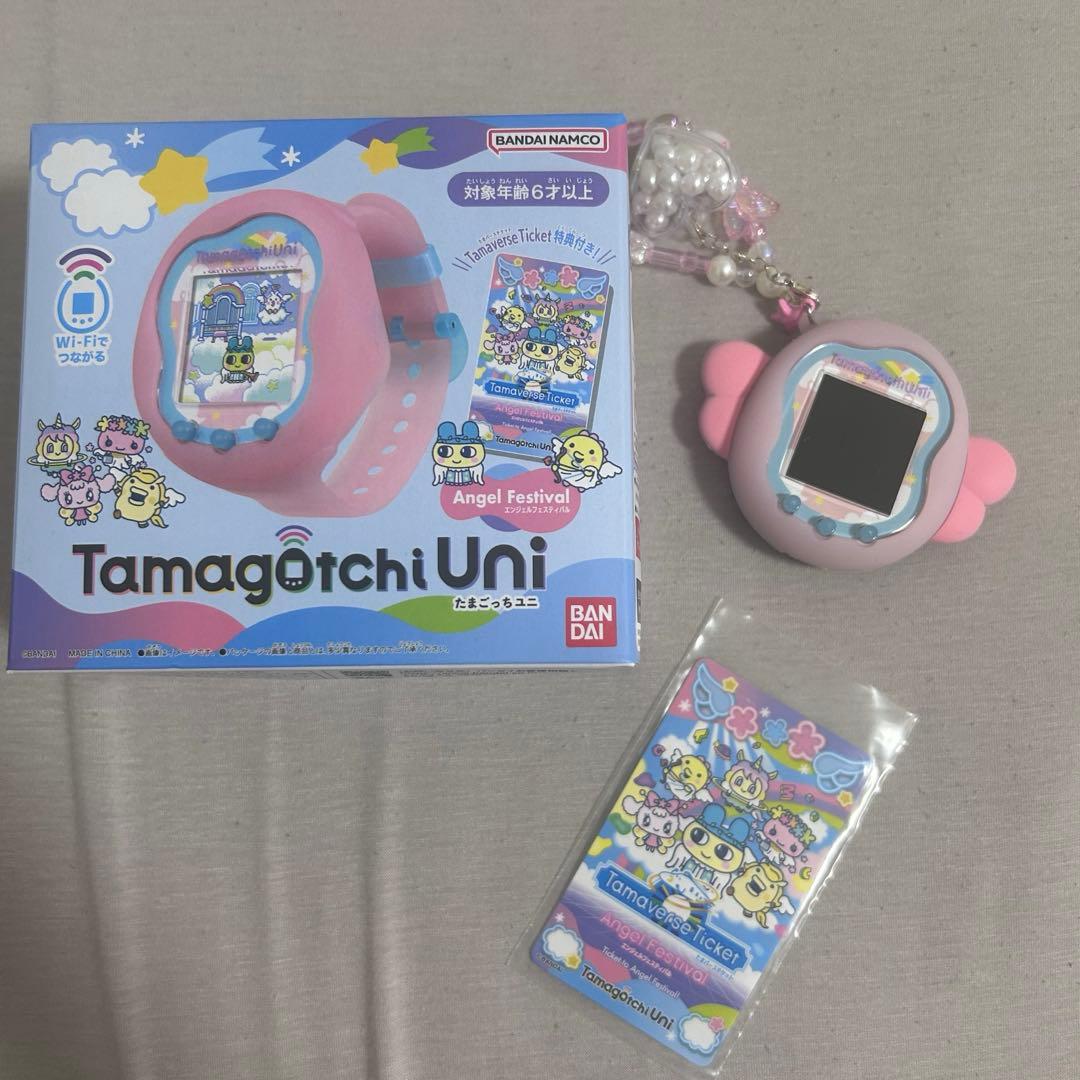 Tamagotchi Uni たまごっち　エンジェルフェスティバル　ケースセット