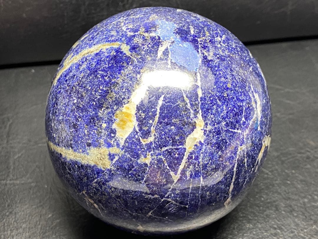 ラピスラズリ　丸玉　90mm 1.145kg 超巨大　天然石