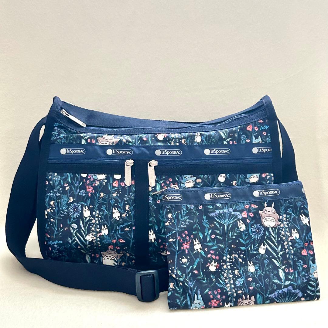 レスポートサック　となりのトトロ　デラックスエブリデイ　ポーチ付き