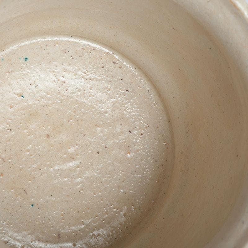 茶道具　膳所焼　陽炎園造　淡海ぜぜ　和蘭陀蔦文　火入　共箱　V　9416