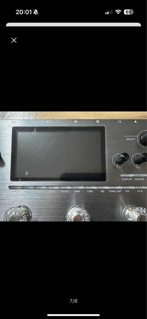 MOOER GE300 使用可能 電源端子にぐらつきあり