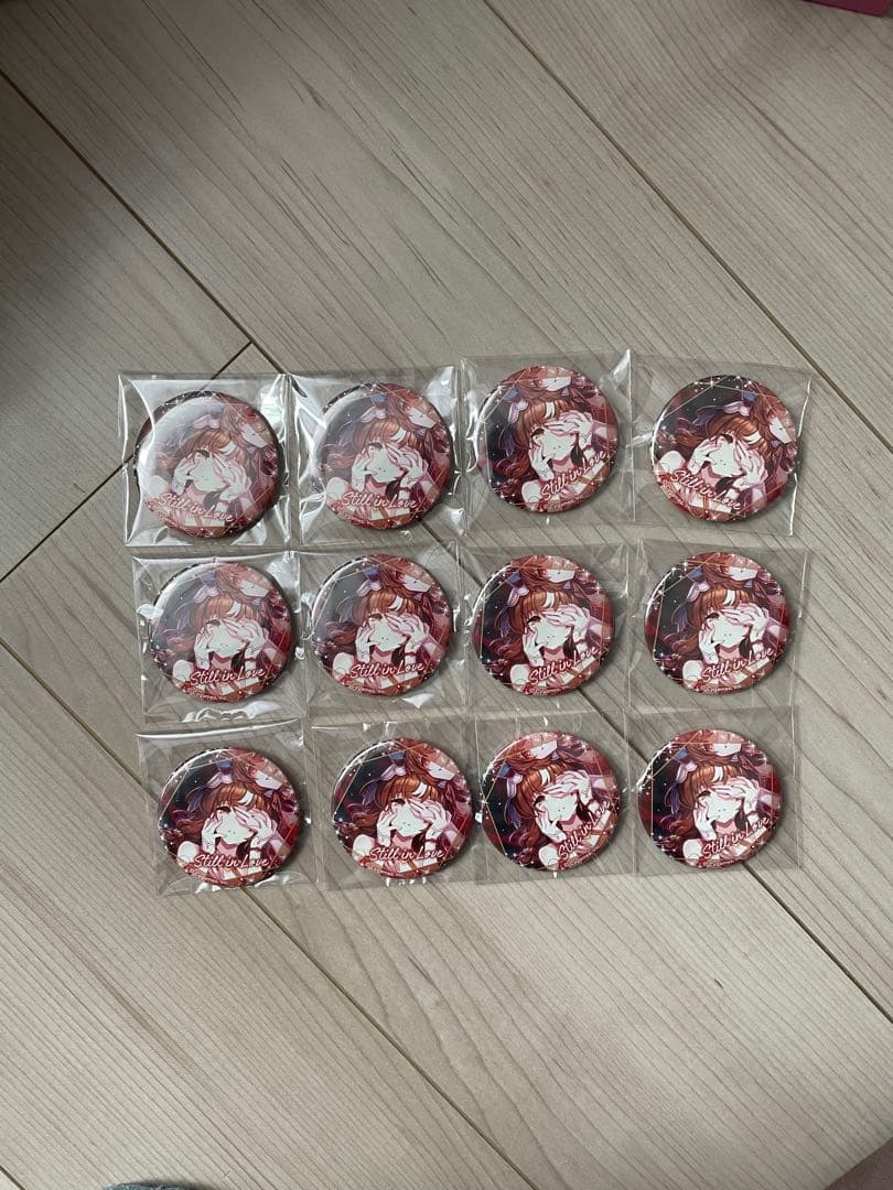 スティルインラブ缶バッジ 12個セット
