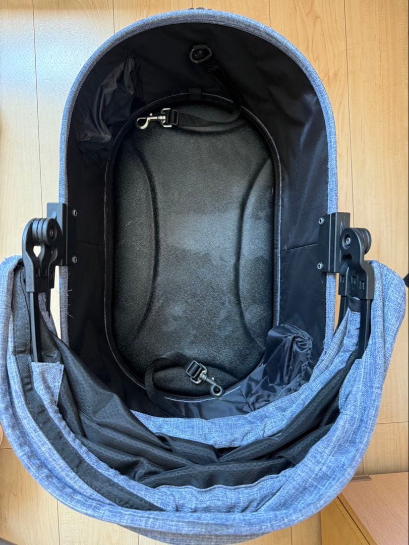 犬用バギー 【AIRBUGGY ドーム3 レギュラーサイズ メランジデニム】